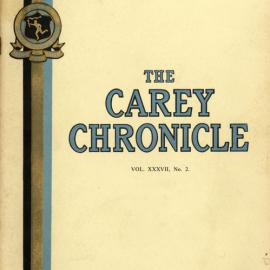 The Carey Chronicle, Vol. 37, No. 2 (December 1959)