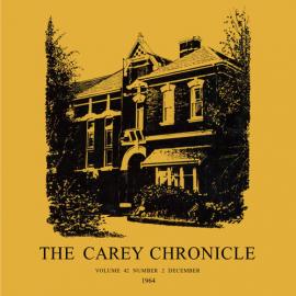 The Carey Chronicle, Vol. 42, No. 2 (December 1964)