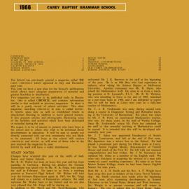Chronicle,  1966 