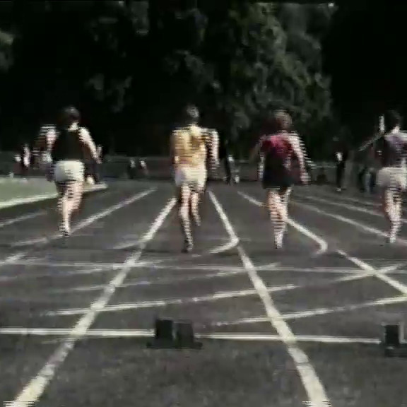APS athletics heats held at Olympic Park, 1972