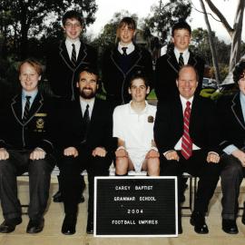 Football umpires, 2004