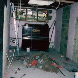 Landscaping and building works at Donvale, 1988