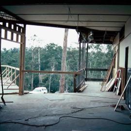 Landscaping and building works at Donvale, 1988