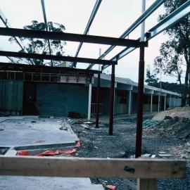 Landscaping and building works at Donvale, 1988