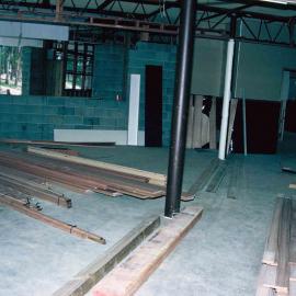 Landscaping and building works at Donvale, 1988