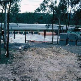 Landscaping and building works at Donvale, 1988