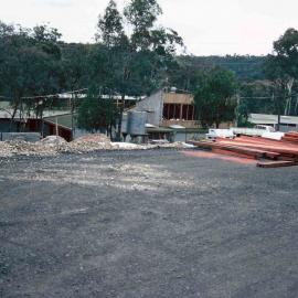 Landscaping and building works at Donvale, 1988
