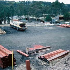 Landscaping and building works at Donvale, 1988