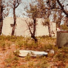 Rebuilding at Camp Toonallook after the fire, 1978