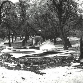 Camp Toonallook after the fire, 1978