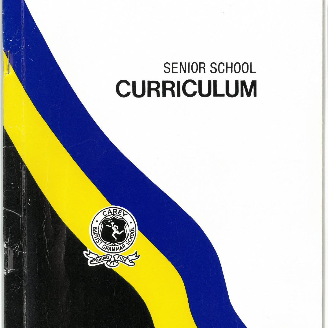 Senior School Curriculum, 1983