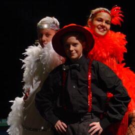Scene from Middle School Musical 'Tin Pan Ali', 2003