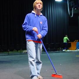Scene from Middle School Musical 'Tin Pan Ali', 2003
