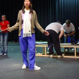 Scene from Middle School Musical 'Tin Pan Ali', 2003