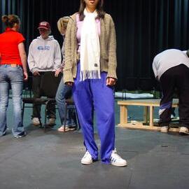 Scene from Middle School Musical 'Tin Pan Ali', 2003