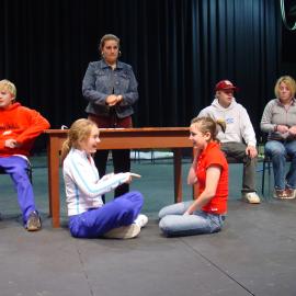 Scene from Middle School Musical 'Tin Pan Ali', 2003