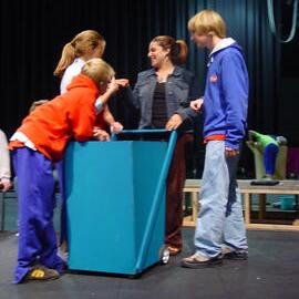 Scene from Middle School Musical 'Tin Pan Ali', 2003