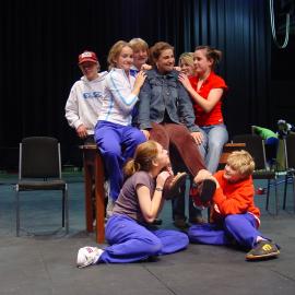 Scene from Middle School Musical 'Tin Pan Ali', 2003