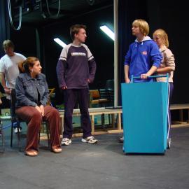 Scene from Middle School Musical 'Tin Pan Ali', 2003