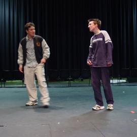 Scene from Middle School Musical 'Tin Pan Ali', 2003