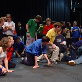 Scene from Middle School Musical 'Tin Pan Ali', 2003