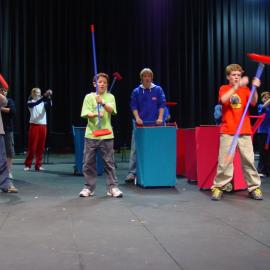 Scene from Middle School Musical 'Tin Pan Ali', 2003