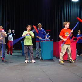 Scene from Middle School Musical 'Tin Pan Ali', 2003