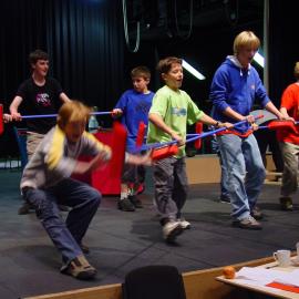 Scene from Middle School Musical 'Tin Pan Ali', 2003