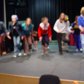 Scene from Middle School Musical 'Tin Pan Ali', 2003