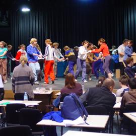Scene from Middle School Musical 'Tin Pan Ali', 2003