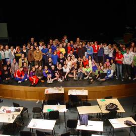 Scene from Middle School Musical 'Tin Pan Ali', 2003