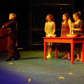 Scene from Middle School Musical 'Tin Pan Ali', 2003