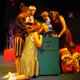Scene from Middle School Musical 'Tin Pan Ali', 2003