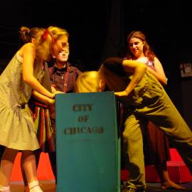 Scene from Middle School Musical 'Tin Pan Ali', 2003