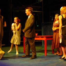 Scene from Middle School Musical 'Tin Pan Ali', 2003