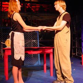 Scene from Middle School Musical 'Tin Pan Ali', 2003