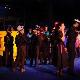 Scene from Middle School Musical 'Tin Pan Ali', 2003