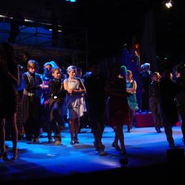 Scene from Middle School Musical 'Tin Pan Ali', 2003