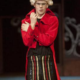 Scene from the Middle School Play 'Beauty and the Beast', 2012