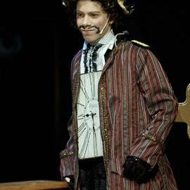 Scene from the Middle School Play 'Beauty and the Beast', 2012