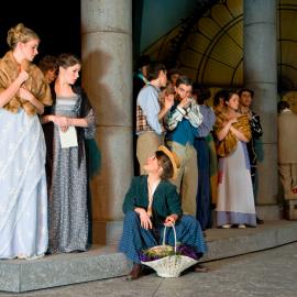 Scene from Senior School Play 'Pygmalion with a Twist!', 2008