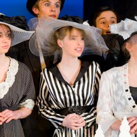 Scene from Senior School Play 'Pygmalion with a Twist!', 2008
