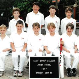 Junior School Cricket Team 5B, 1997
