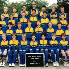 Junior School Football Team Year 6, 1997