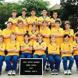 Junior School Football Team Year 5, 1997