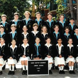 Junior School Kew Year 5B, 1997