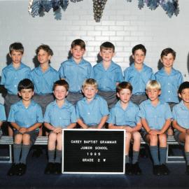 Junior School Kew Grade 2W, 1995
