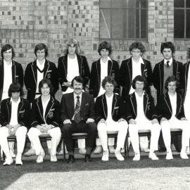 Cricket First XI, 1976