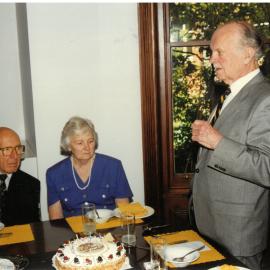 Arthur Sandell's 80th birthday luncheon, 1996