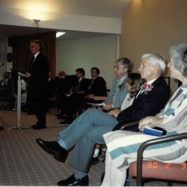 Inauguration of the Donvale Houses, 1990